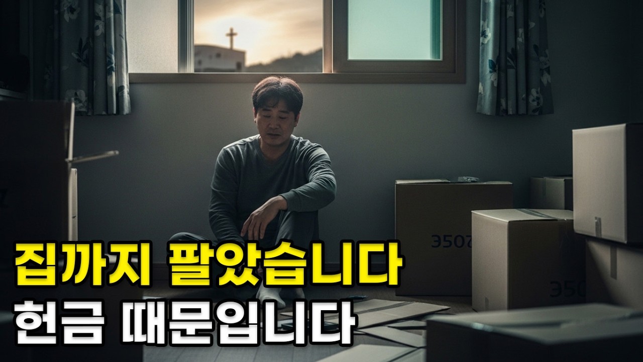 저는 집을 팔아 교회에 헌금했습니다. 그 후 제 가정에 일이 생겼습니다