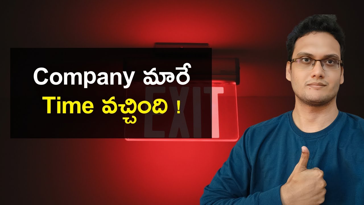 It's time to switch company | Red flags to change company | Toxic work culture #softwarejobstelugu