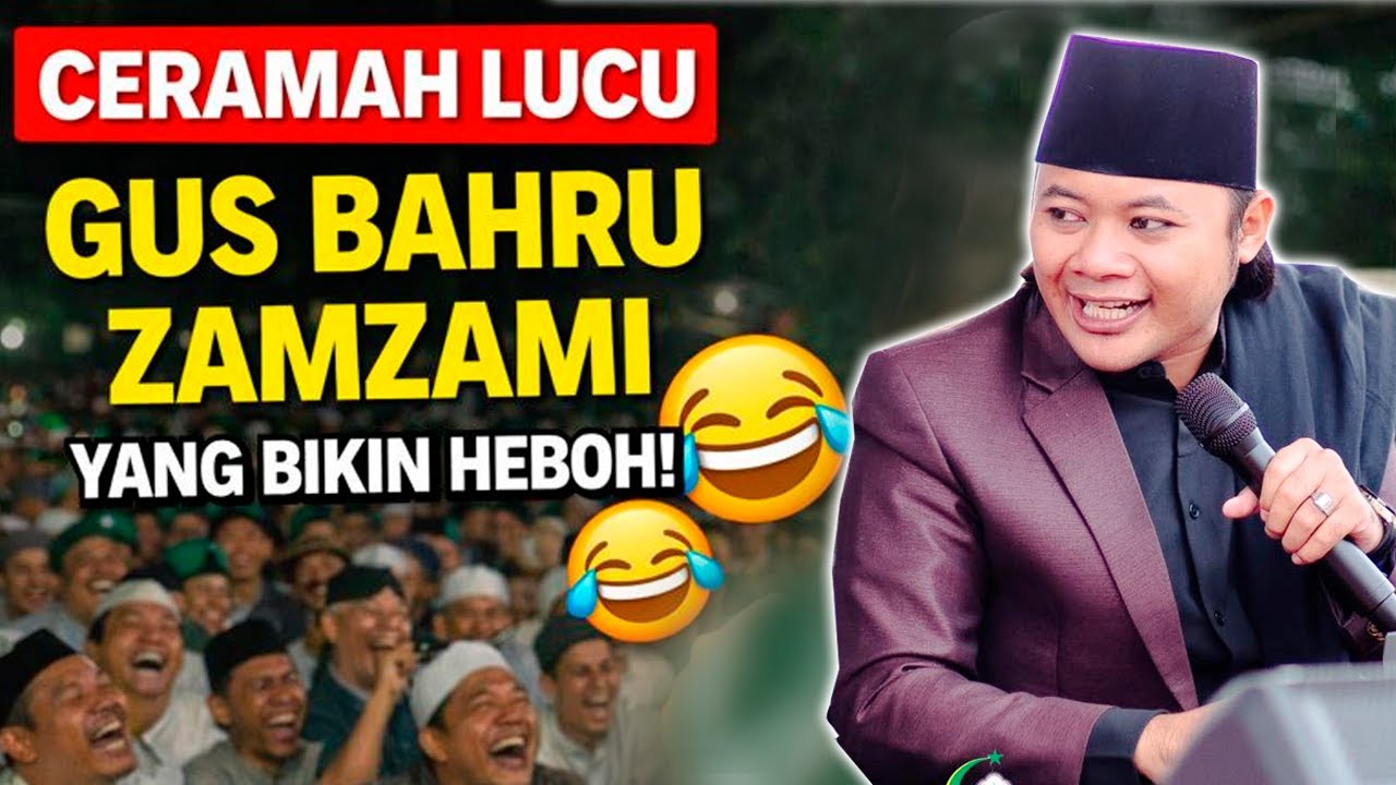 Gus Bahru Zamzami:  Jamaahnya gokil! Jamaah Ketawa Massal 🤣