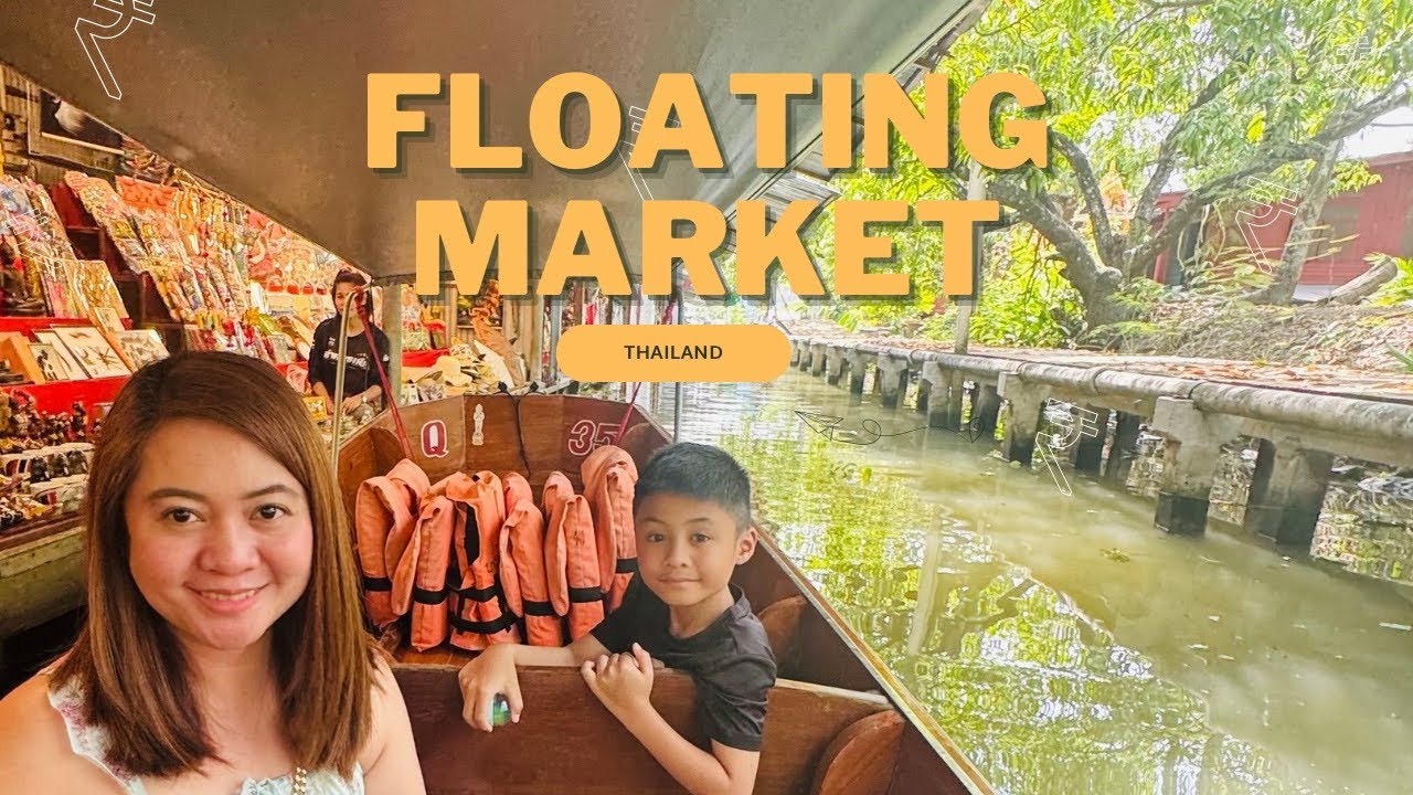 Damnoen Saduak Floating Market | Thailand Vlog