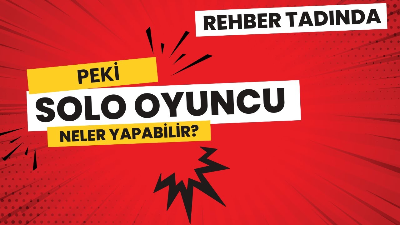 Peki Güncel Senaryoda Solo Oyuncu Neler Yapabilir Rise Online #riseonline #riseonlineworld