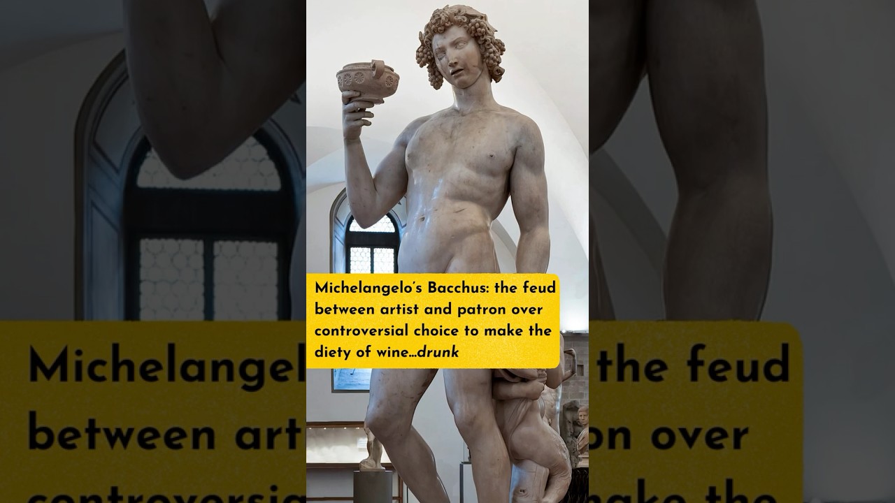 Michelangelo Bacchus: the feud over whether or not the god of wine could be drunk