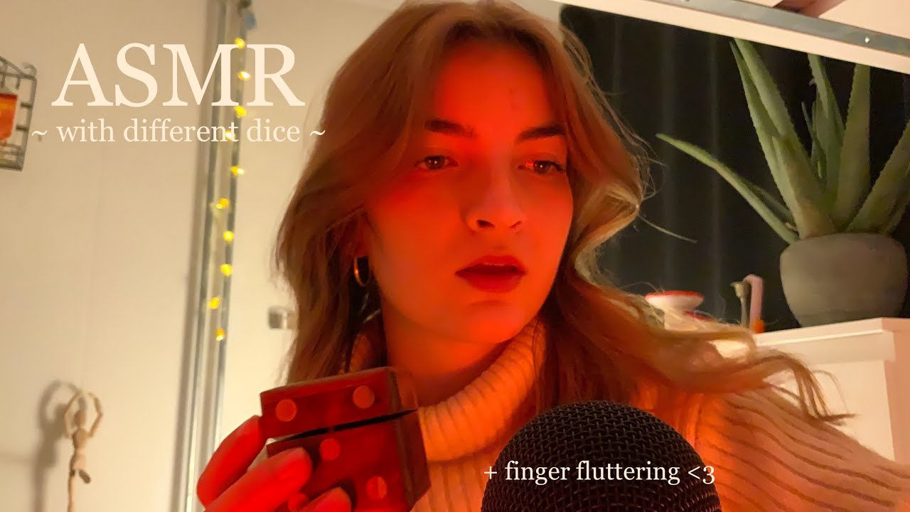 lofi ASMR I 🎲 showing you dice 🎲