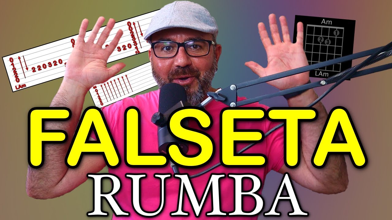 TUTORIAL con TABLATURA de FALSETA por RUMBAS  | ALFONSO SERRANO | GUITARRA FLAMENCA