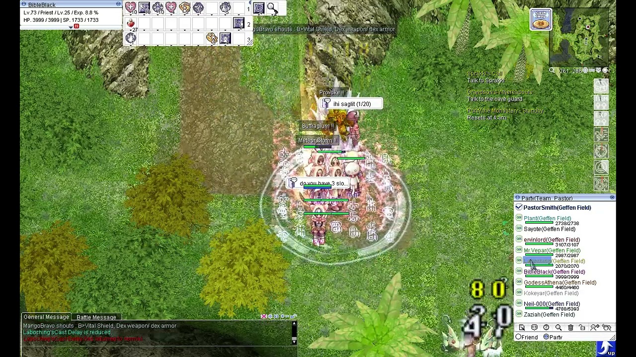 Ragnarok Online GGH │ Petite Party Leveling  │ Priest POV