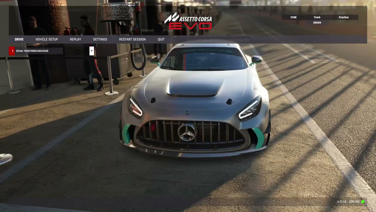 ACE practice+replay streamtest to red.dropped frames Brands Hatch AMG GT2 Dualsense controller 1440p