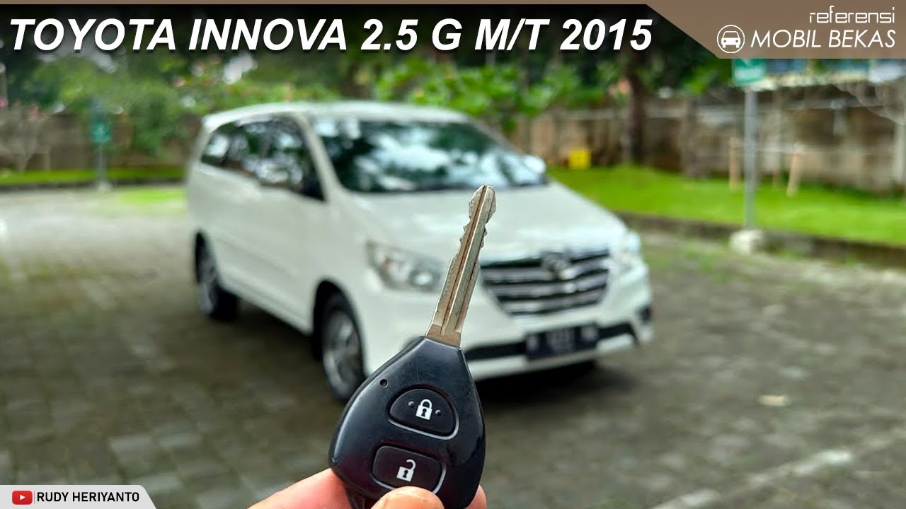 INNOVA BARONG DIESEL G MANUAL 2015, TANGAN PERTAMA KM 50rb