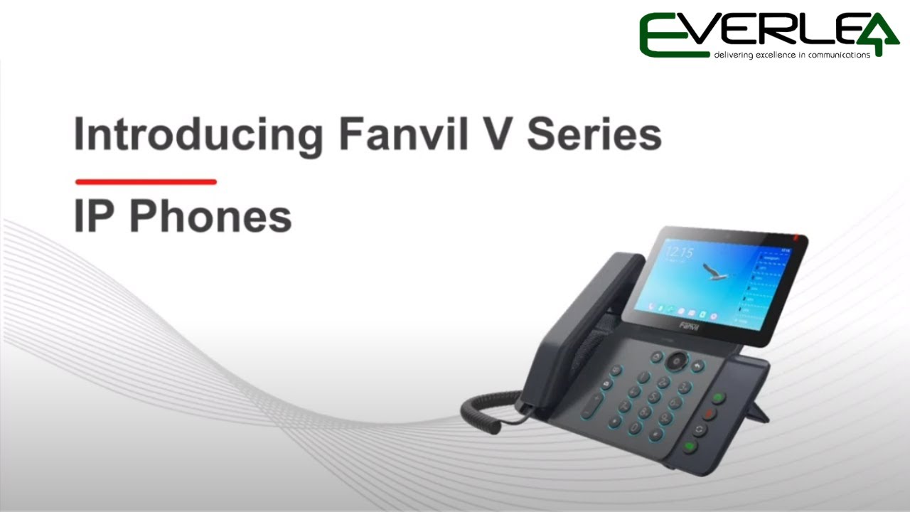 Personalize Your Workplace with Fanvil Brand new V6 Series