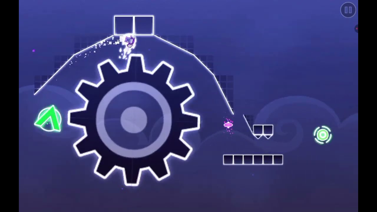 (SCRAPPED) Space Invaders Preview #1 | GD Odyssey CC2 Entry | Geometry Dash 2.2074