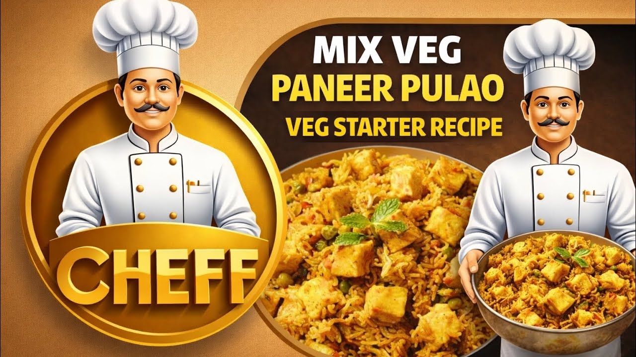 Mix Veg Paneer Pulao Recipe | Restaurant Style Veg Pulao | Easy & Tasty | 2026 #vegpulao #indianfood