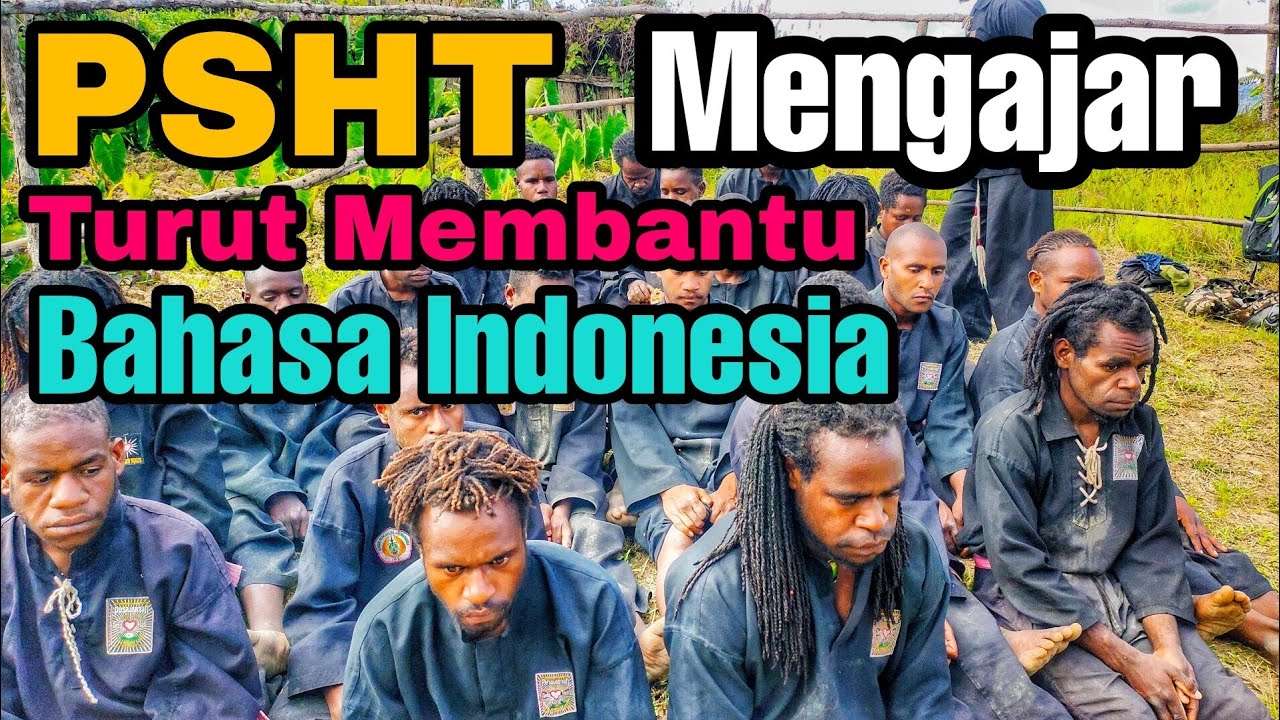 Latihan PSHT di ( PEDALAMAN PAPUA ) Banyak yang Gimbal Waaoo Menakjubkan