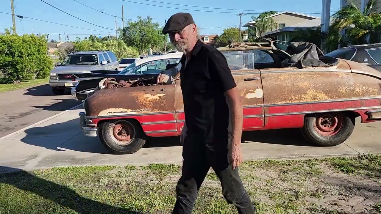 1949 Packard Monte Carlo - Robin James Drives it for the First Time