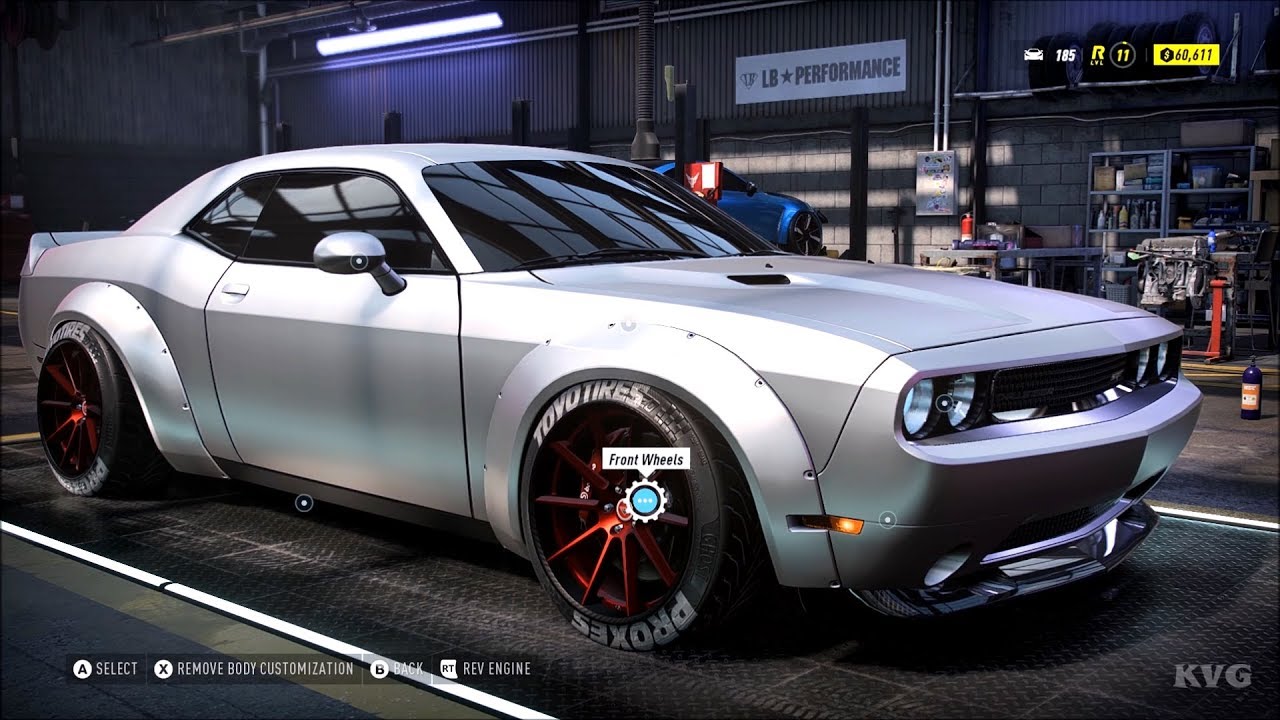 Need for Speed Heat - Dodge Challenger SRT8 2014 (LB-Works) - Customize | Tuning Car HD