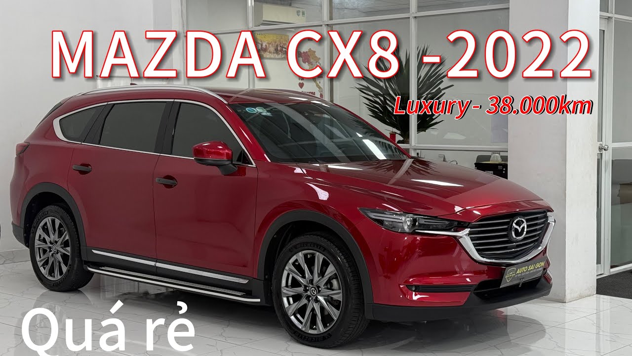 Mazda cx8 luxury 2022 lướt 38.000km chỉ 760 triệu #mazda_cx8 #Cx8_2022