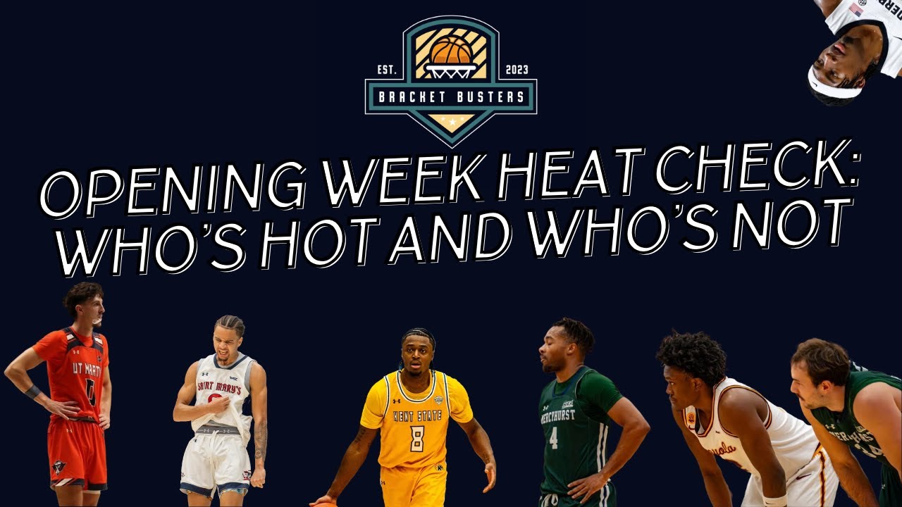 Opening Week Heat Check: Who’s Hot and Who’s Not!