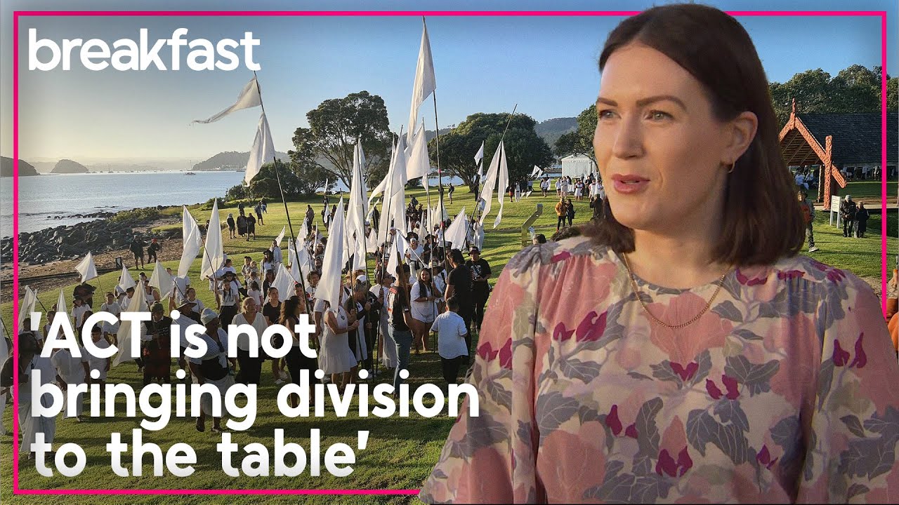 Waitangi Day one of 'great respect' - Brooke van Velden | TVNZ Breakfast