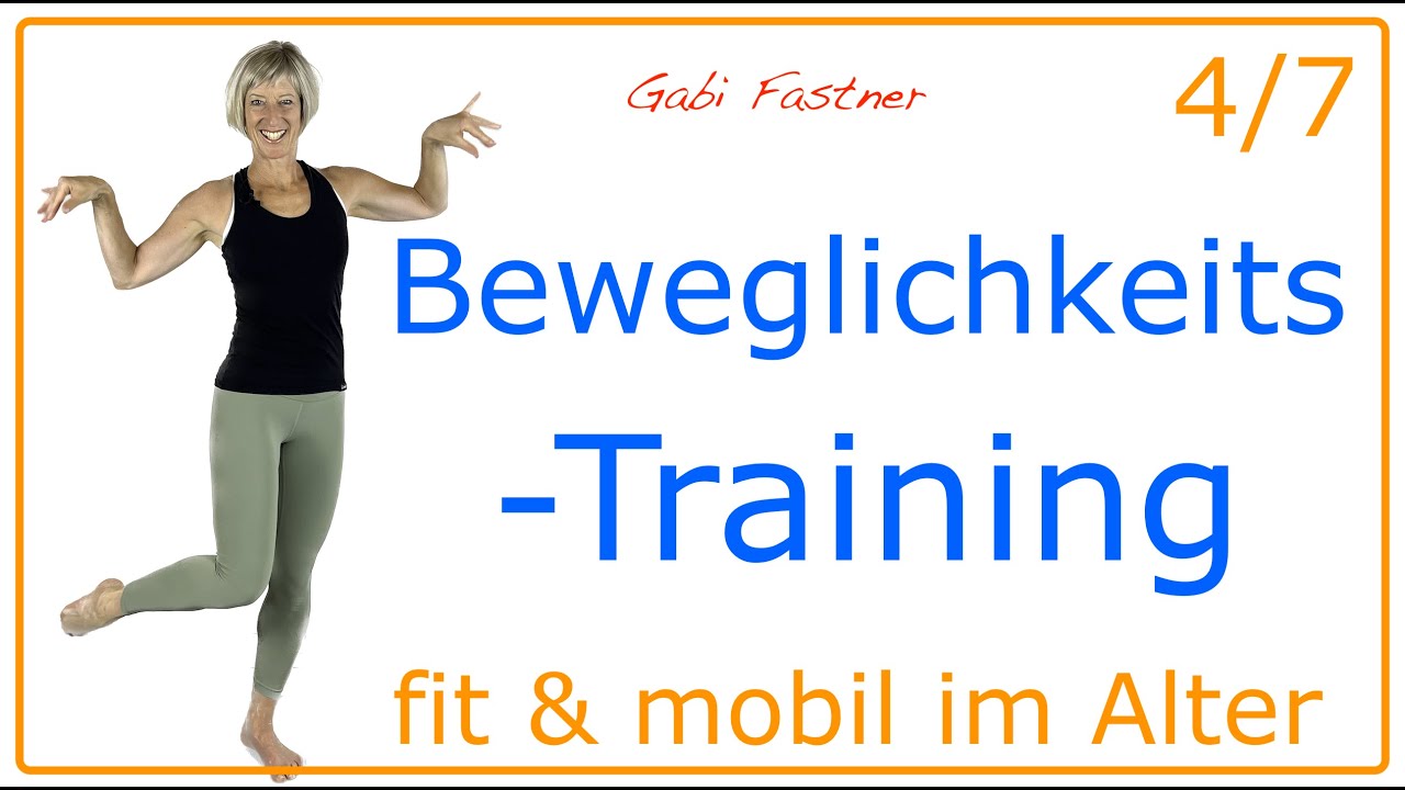 4/7🔸20 min. Beweglichkeits-Training | ohne Geräte, im Stehen