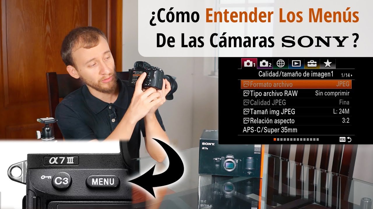 Cómo Entender Los Menús De Las Cámaras SONY