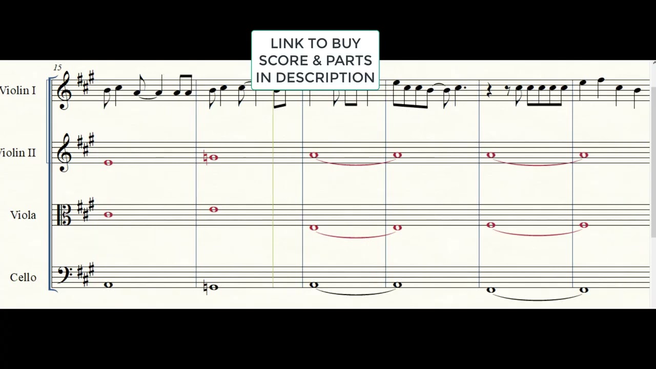 Lana del Rey - Brooblyn Baby String Quartet Sheet music