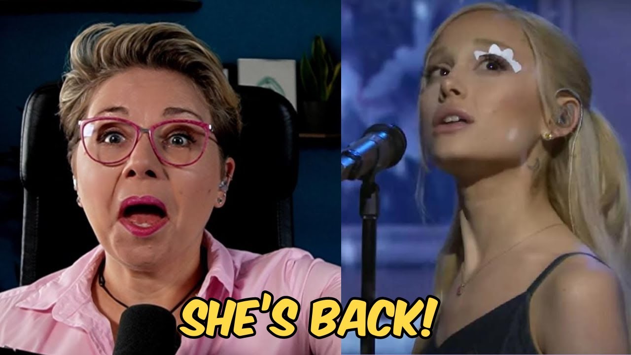Ариана Гранде l Анализ вокального тренера x Мы не можем быть друзьями x SNL (ВЖИВУЮ)
