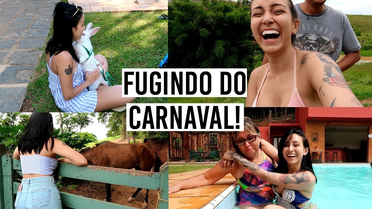VLOG: FUGINDO DO CARNAVAL (E DAS VACAS TAMBÉM)