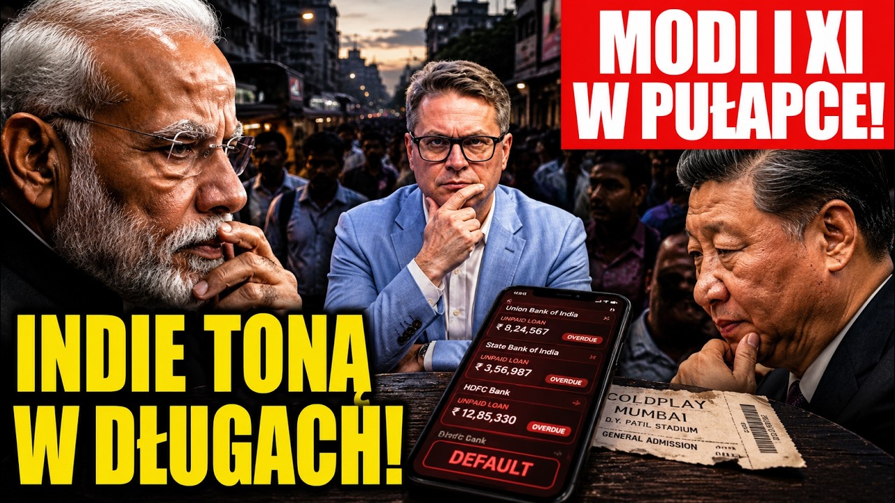 BAŃKA W INDIACH PĘKA | Młodzi żyją na gigantyczny kredyt, a banki w panice wciskają hamulec