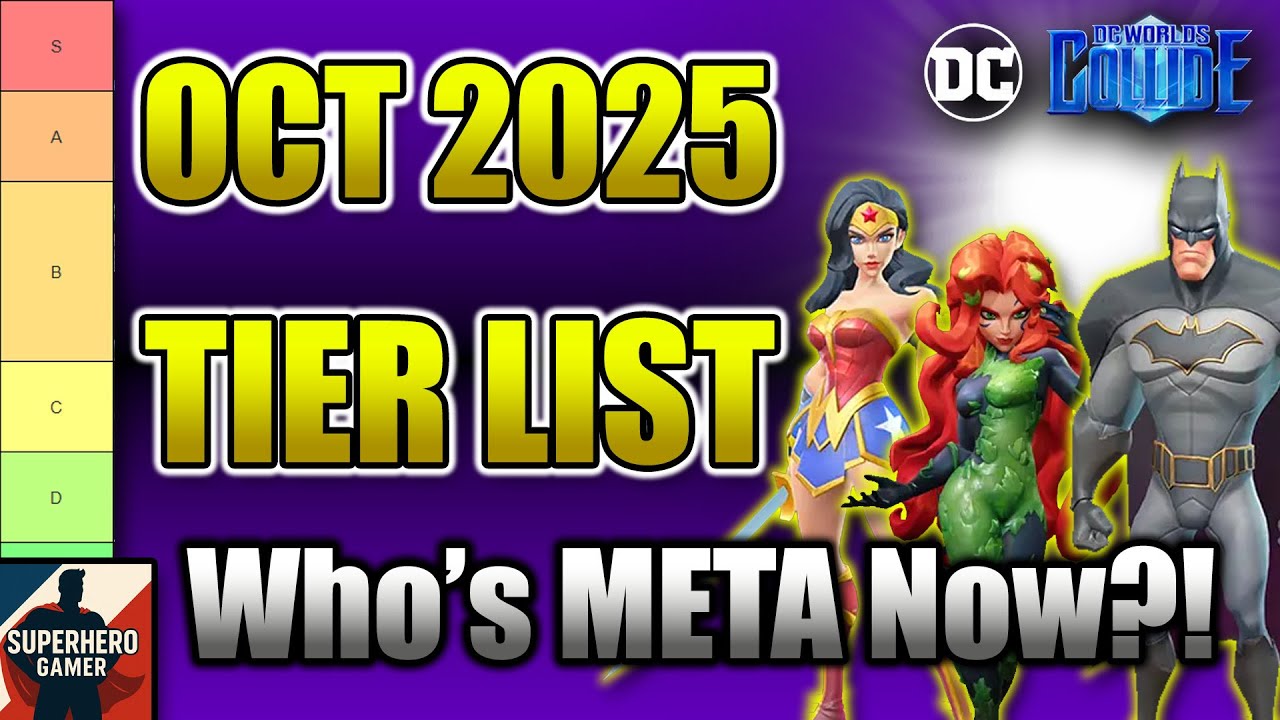 Список уровней DC Worlds Collide за октябрь 2025 года — кто теперь META?!
