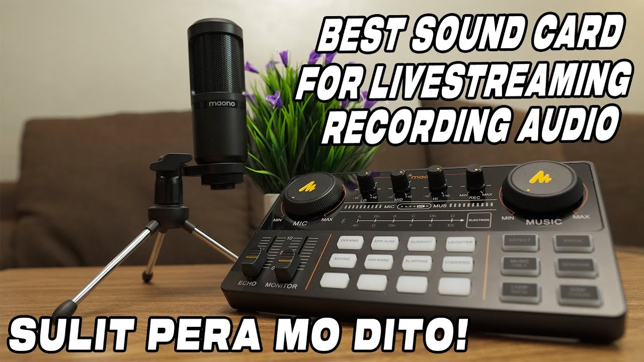 Sulit Ang Pera Mo Sa Sound Card Na ito | MAONOCASTER LITE AU-AM200