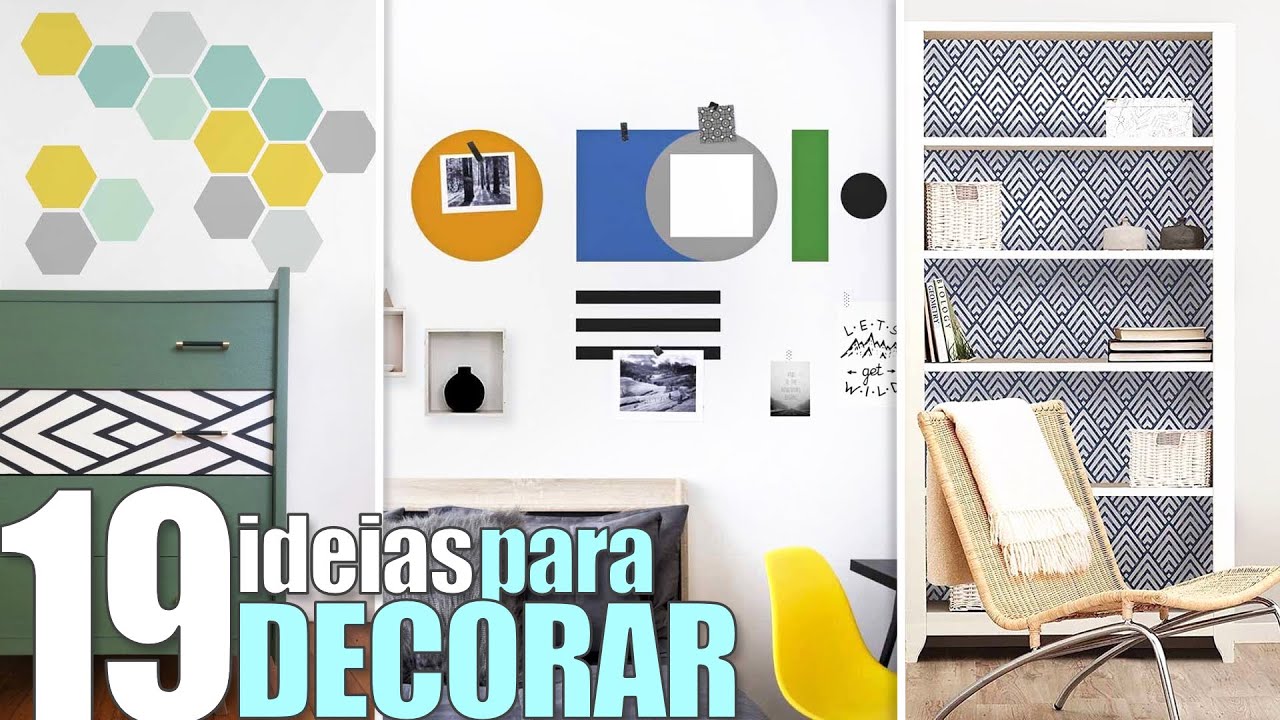 19 Ideias para Decorar  a Casa com Vinil Adesivo