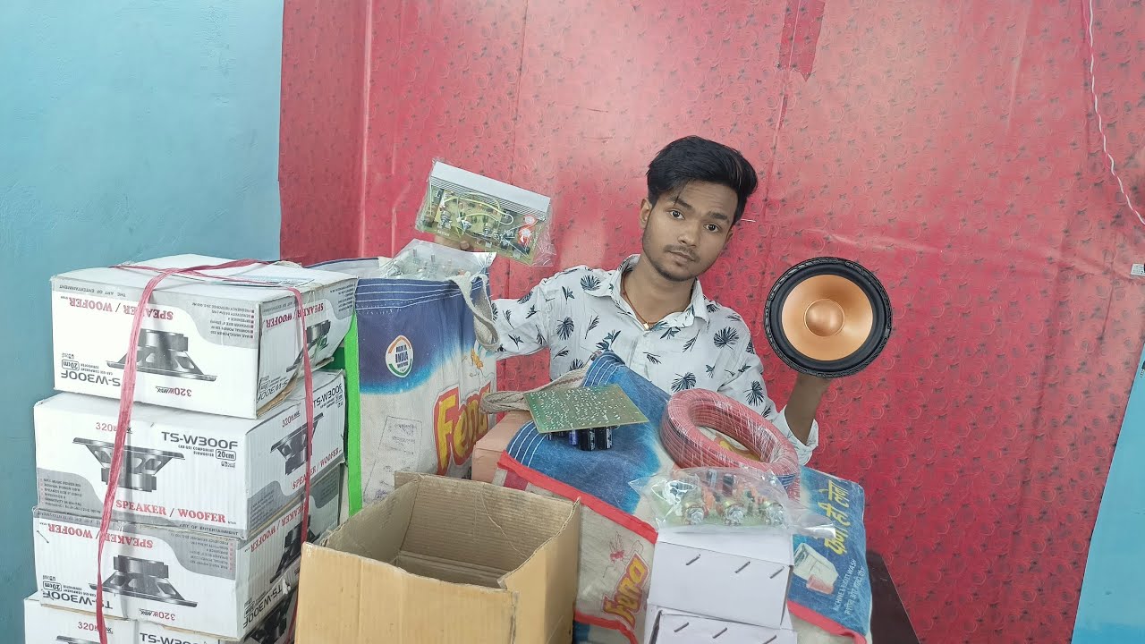 saman le aaya hu, Electronic boards, Amplifier Boards, Woffers, speakers, tweeters @TechnicalShyam