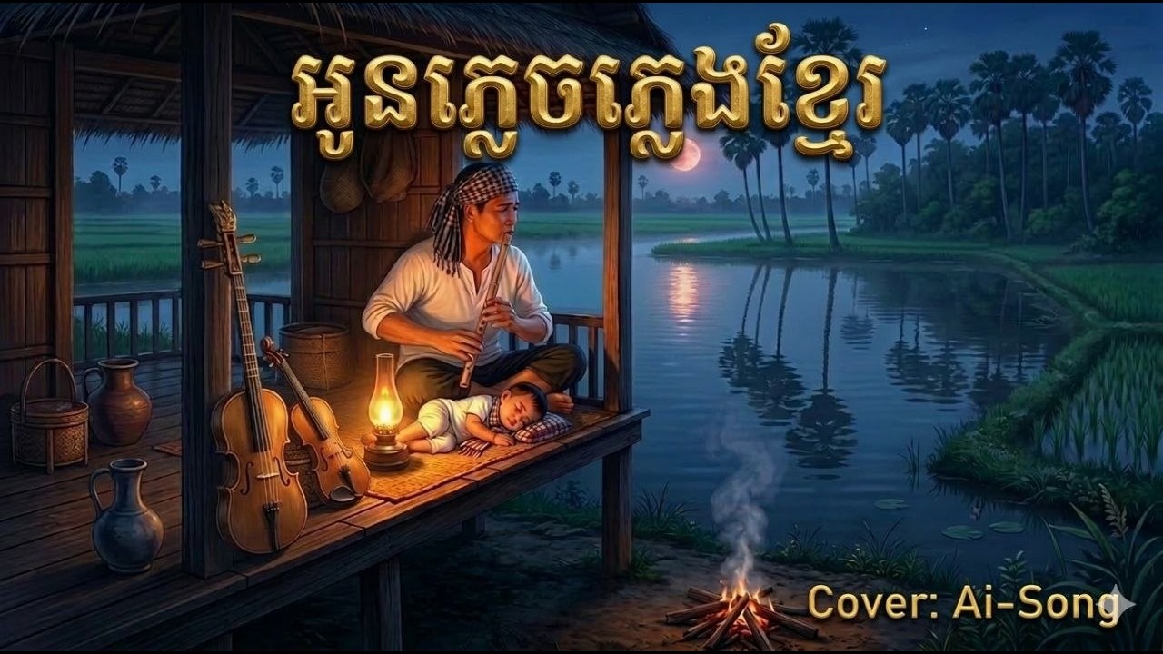 អូនភ្លេចភ្លេងខ្មែរ| តន្ត្រីស្រុកស្រែ | Oun Plech Pleng Khmer| សំនៀងដើម ខេមរៈ សេរីមន្ត| Cover Ai Song