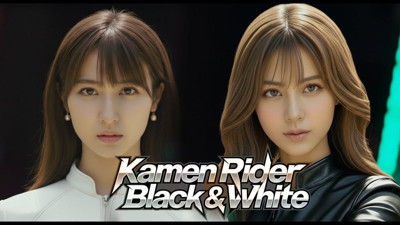 【AI】仮面ライダーBLACK ＆WHITE (Theme 01 Run! Run! Fly so high!)　/  Kamen Rider Black & White