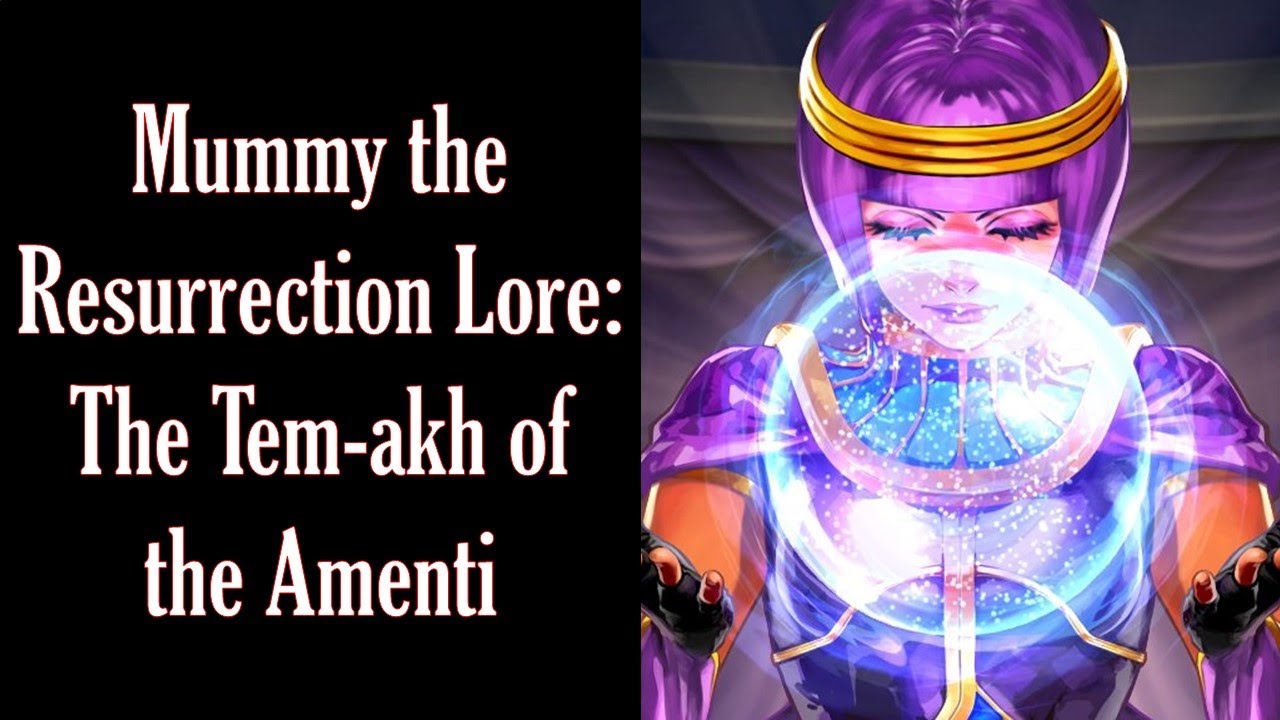 Mummy the Resurrection Lore: The Amenti