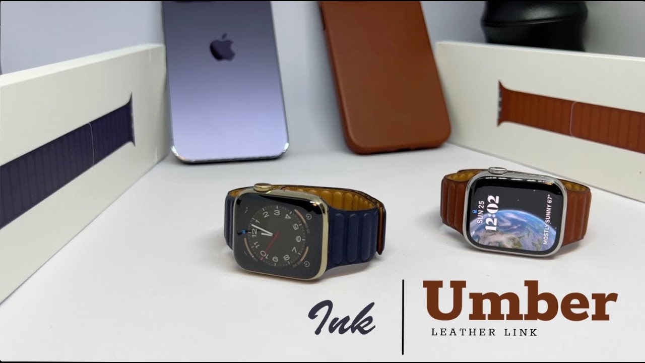 Новые кожаные чехлы INK & UMBER от APPLE — осень 2022 г. Распаковка