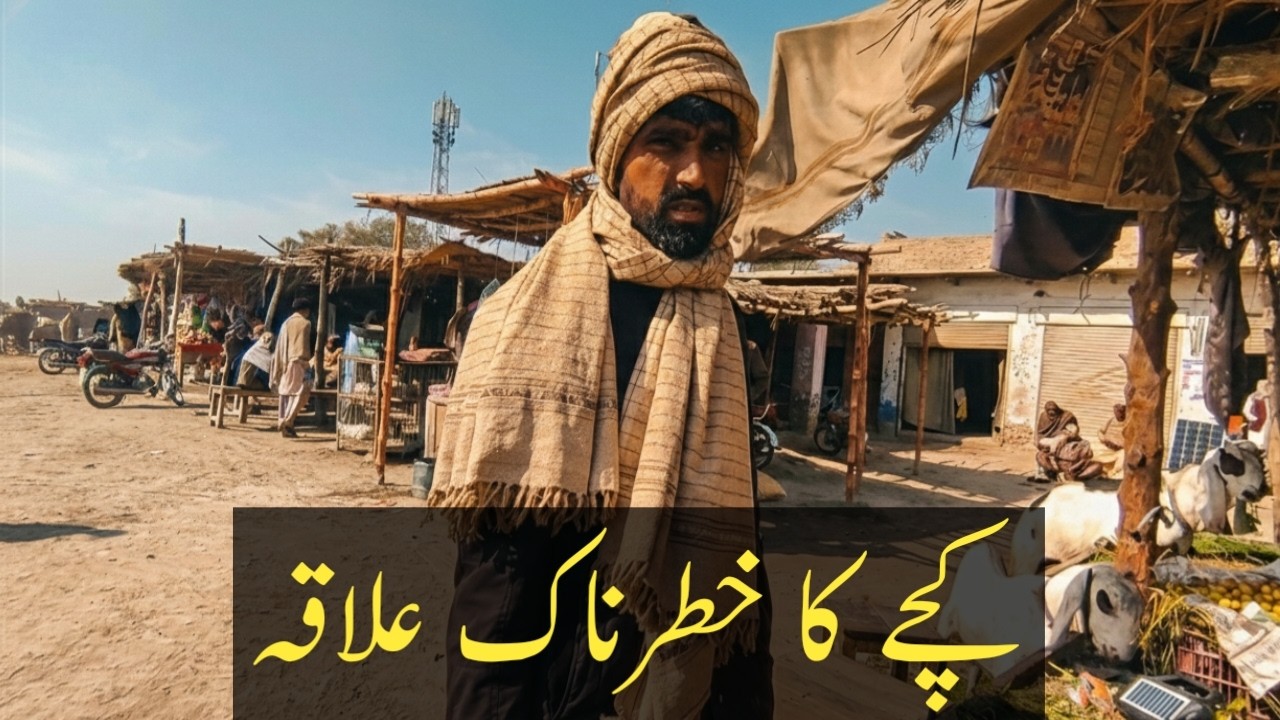 Travel In Pakistan Most Dangerous Area | Kachay Ka Area At Punjab _ Sindh Border