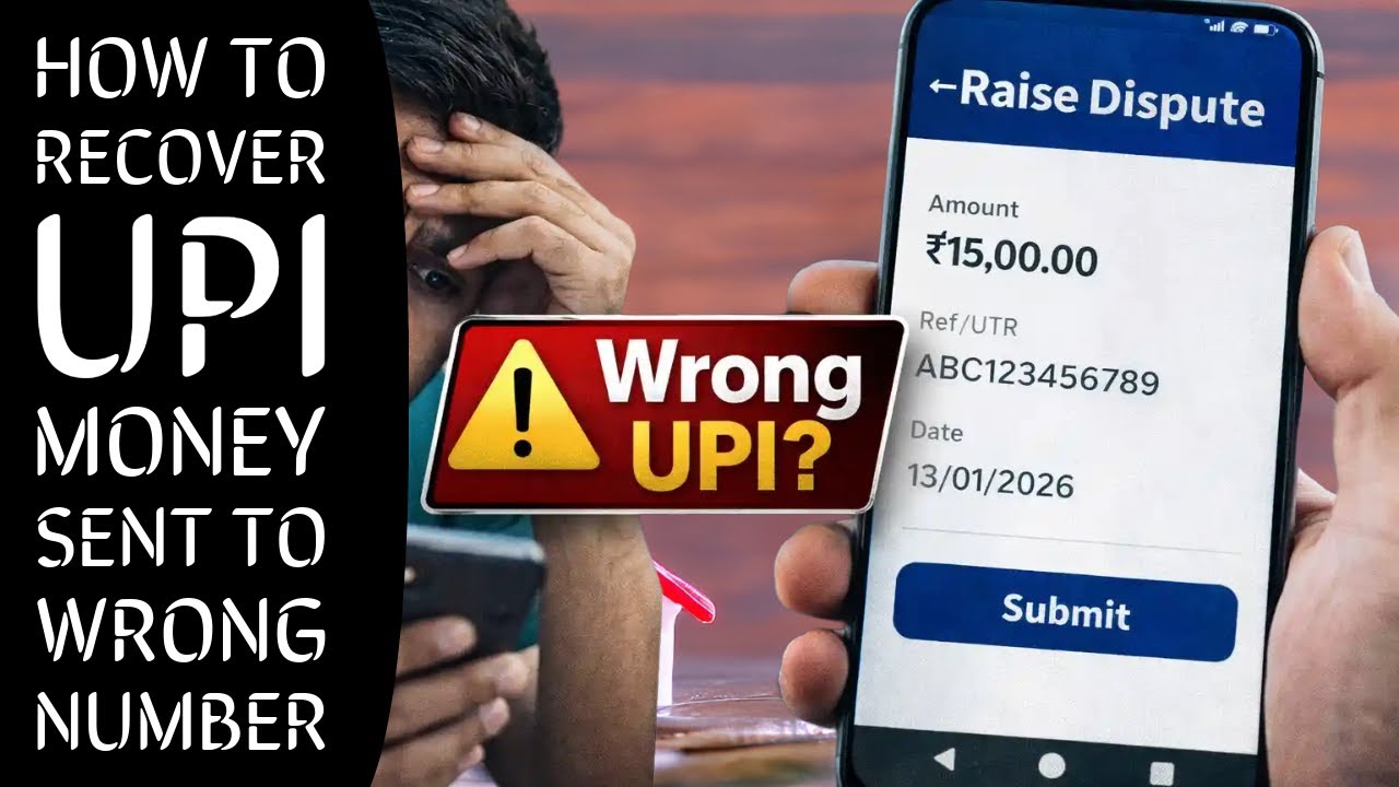 How to Recover UPI Money Sent to Wrong Number? 95% Success  Hack (2026)