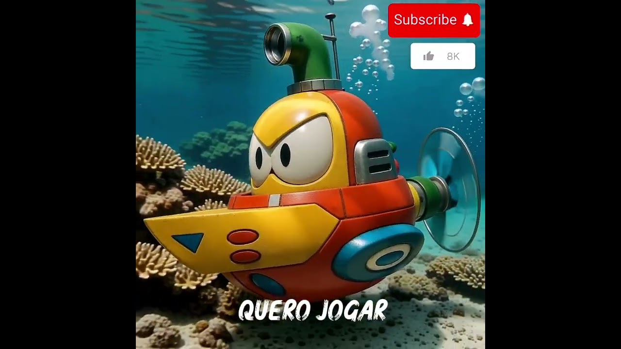 Transformei o Submarine Flier em 3D realista (Megaman 6) 
