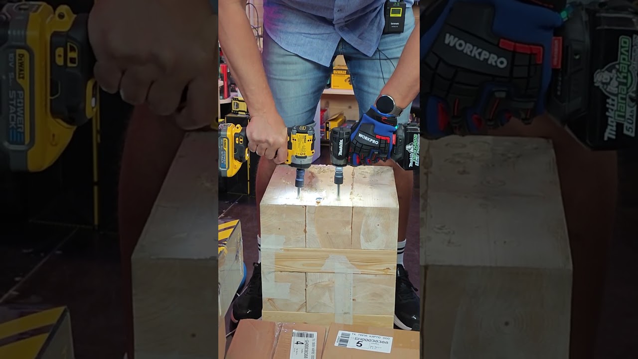 DeWALT DCF860 против MAKITA TD173