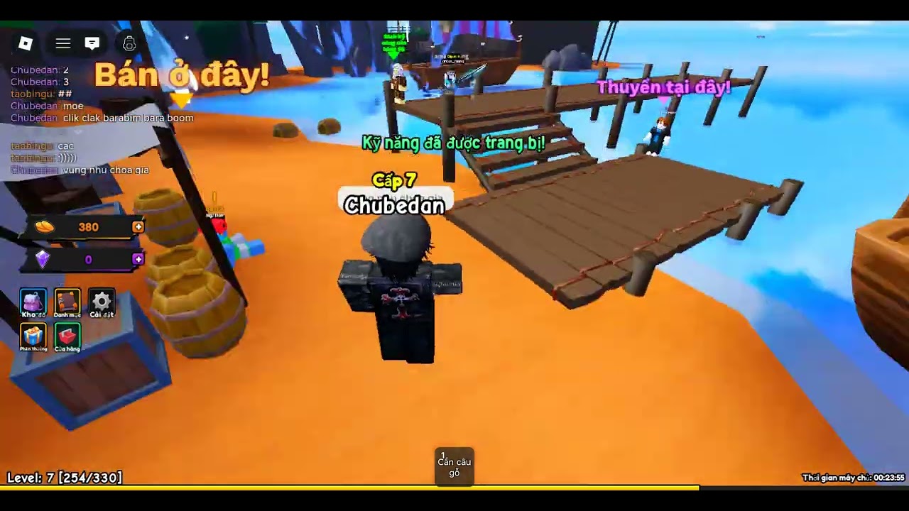 khi tôi chơi câu cá vạn cân bản roblox kiểu