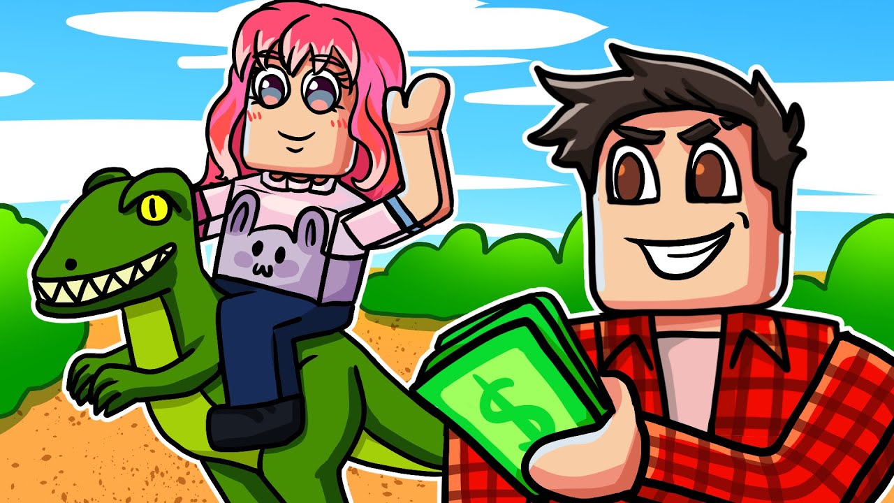 Kupiłem PARK DINOZAURÓW, ale KONEKO miała INNE PLANY! | ROBLOX
