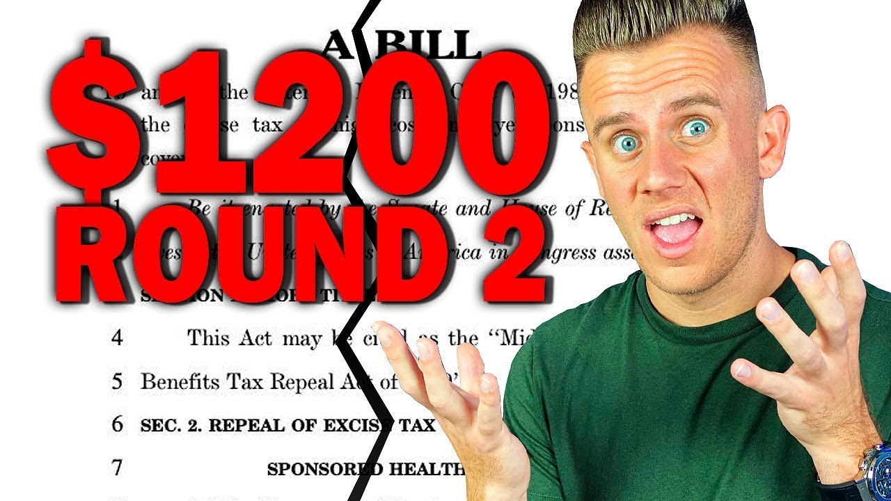 NEW $1200 STIMULUS CHECK ROUND 2 | EXPLAINED