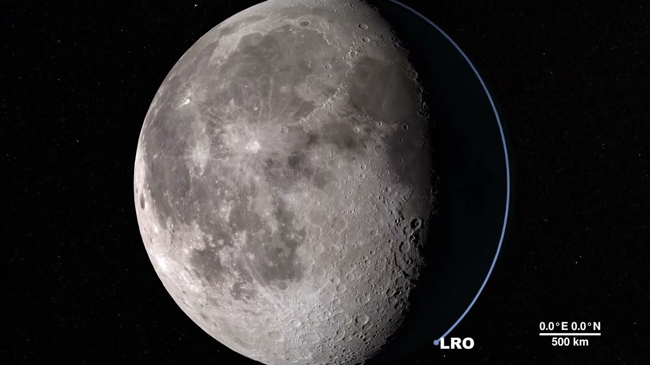 Volcanic history of moon