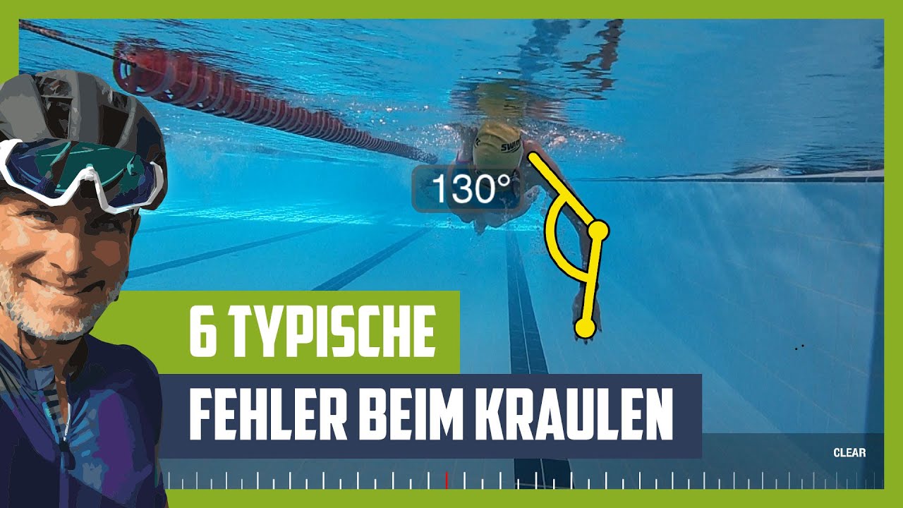 6 typische Fehler beim Kraulen