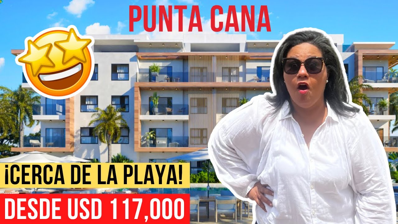 APARTAMENTOS EN VENTA EN PUNTA CANA 😁| CAMINANDO A DOWNTOWN, A PASOS DE LA PLAYA 😮❤️