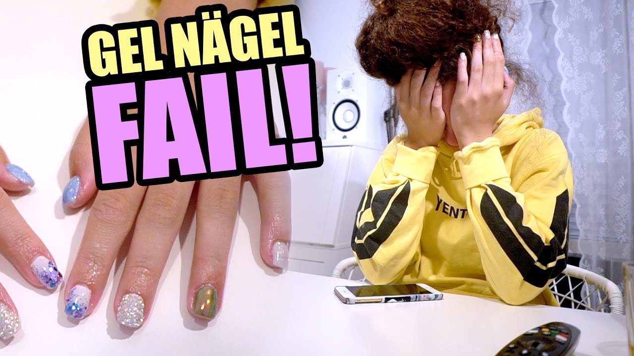 Gel Nägel FAIL! / Nageldesign misslungen / kinder_sein / frau_sein