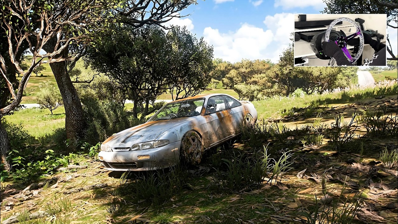 Rebuilding Nissan Silvia 1994 (800HP) -  Forza Horizon 5 | Thrustmaster T300RS gameplay