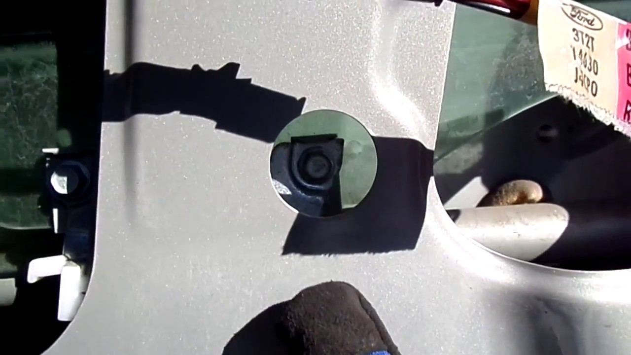 Mazda Tribute 01-06 Window Motor Regulator Removal