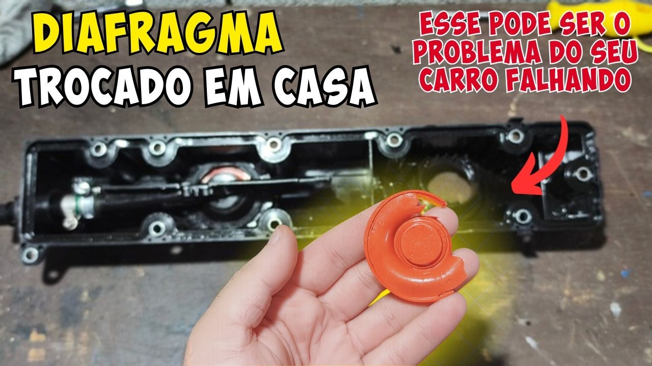 TROCA DO DIAFRAGMA DO C4 PALLAS 2.0 / PEUGEOT 307 308 408 2.0 16V