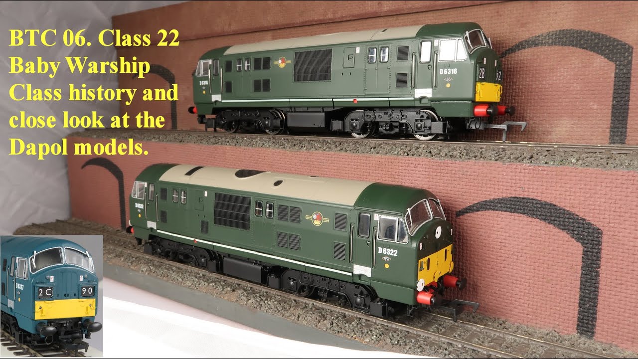 BTC Diesel Locomotives Number 06. Class 22 Baby Warship by Dapol #BTCDieselLocomotives