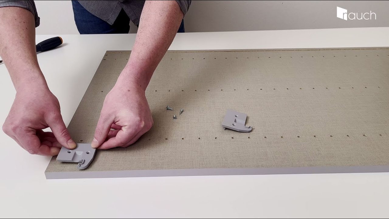 Montagevideo St&uuml;tzkappe Laufschiene | rauch M&ouml;bel